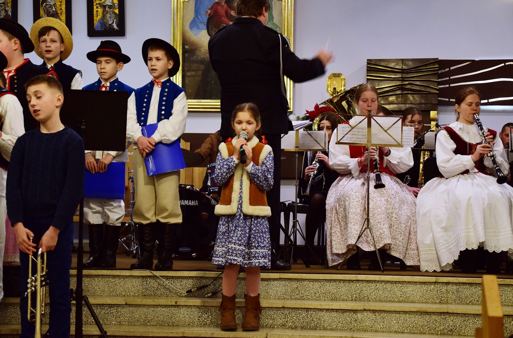 Gabryś Tokarski, choroba Duchenne’a,Dziecięcy Zespół Regionalny ,,Pogórzańskie Dzieci”, koncert charytatywny, Orkiestra Dęta z Florynki