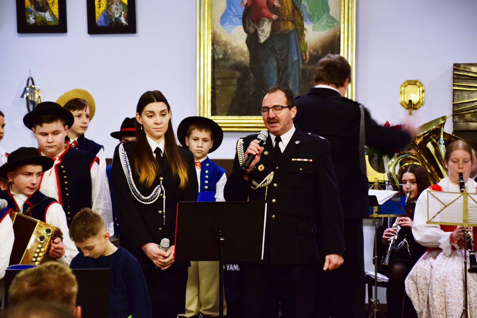 Gabryś Tokarski, choroba Duchenne’a,Dziecięcy Zespół Regionalny ,,Pogórzańskie Dzieci”, koncert charytatywny, Orkiestra Dęta z Florynki