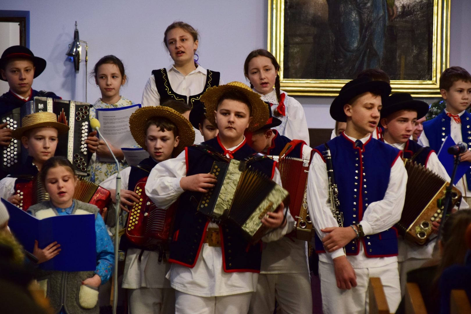 Gabryś Tokarski, choroba Duchenne’a,Dziecięcy Zespół Regionalny ,,Pogórzańskie Dzieci”, koncert charytatywny, Orkiestra Dęta z Florynki