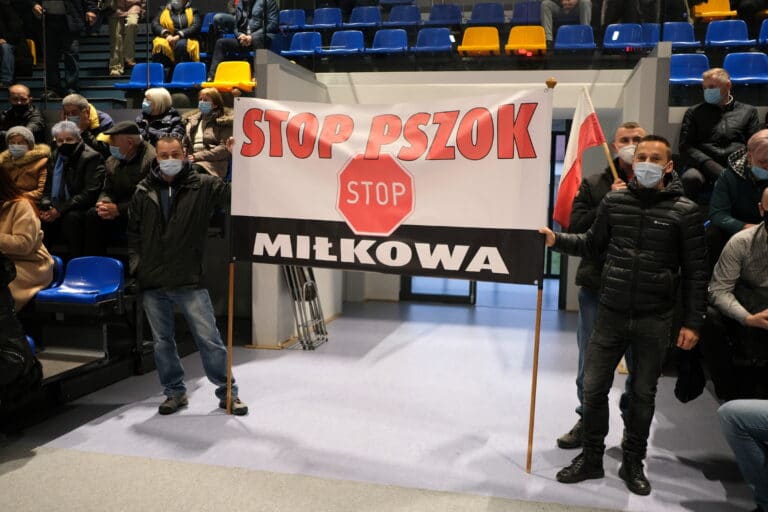 PSZOK w Miłkowej. Nie cichną głosy protestujących