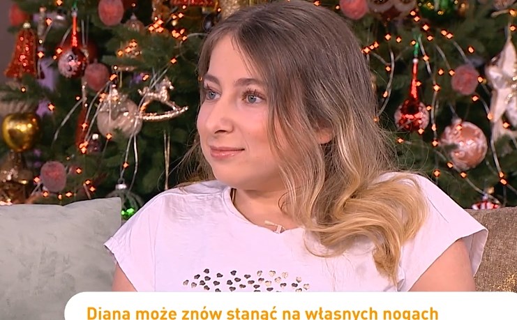 Dzięki operacjom Diana Niebylska odzyskała życie bez bólu. 28-latka odwiedziła telewizję