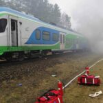 wypadek w Widełce, Impuls, Newag, tragiczny wypadek, dostawczak wjechał pod szynobus, Podkarpacie
