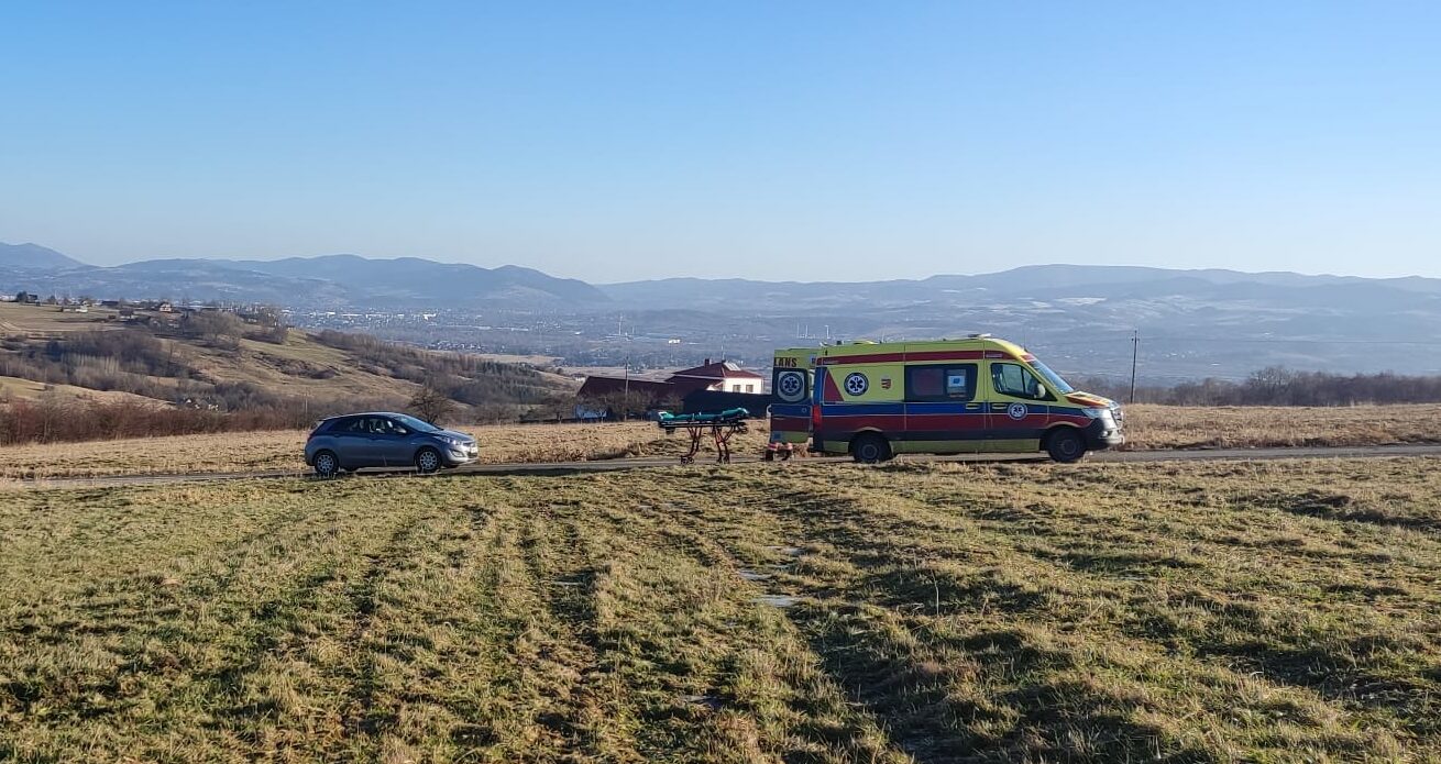 Trzetrzewina, motocyklista, wypadek