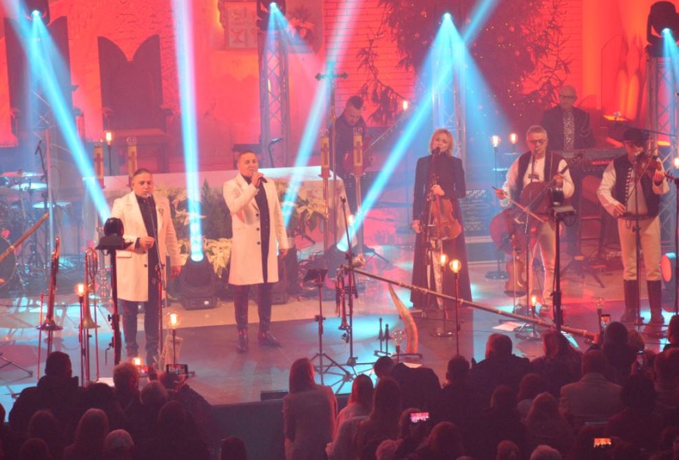 Koncert kapeli braci Golec w Świniarsku