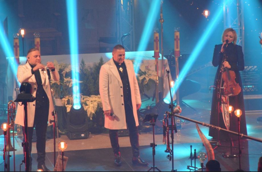 Koncert kapeli braci Golec w Świniarsku