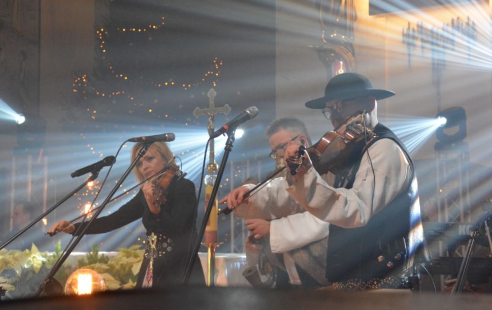 Koncert kapeli braci Golec w Świniarsku