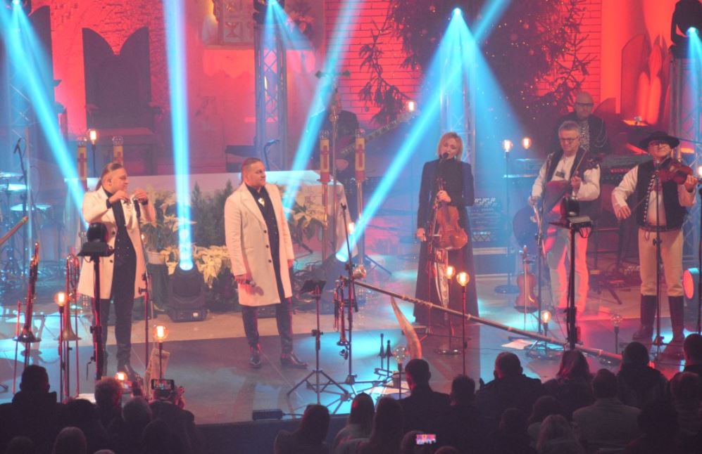Koncert kapeli braci Golec w Świniarsku