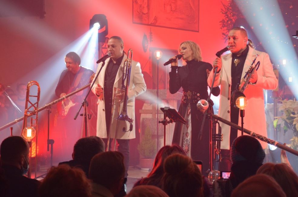 Koncert kapeli braci Golec w Świniarsku