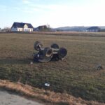 Korzenna, wypadek quada