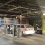 Galeria Trzy Korony, szlabany, parking, opłaty