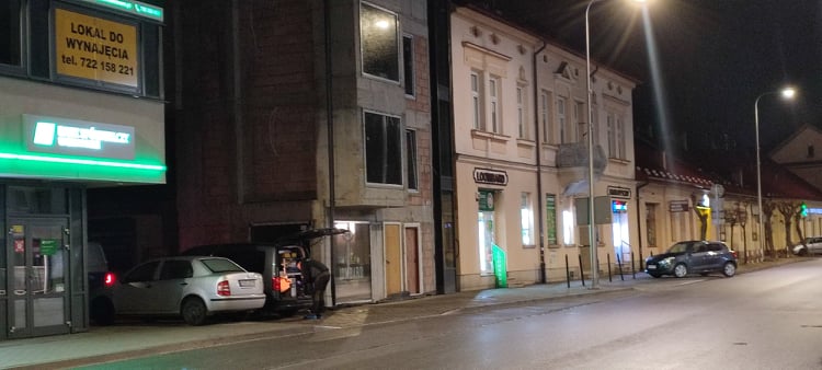 napad na lombard w Nowym Sączu