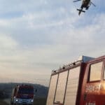 Korzenna, wypadek quada
