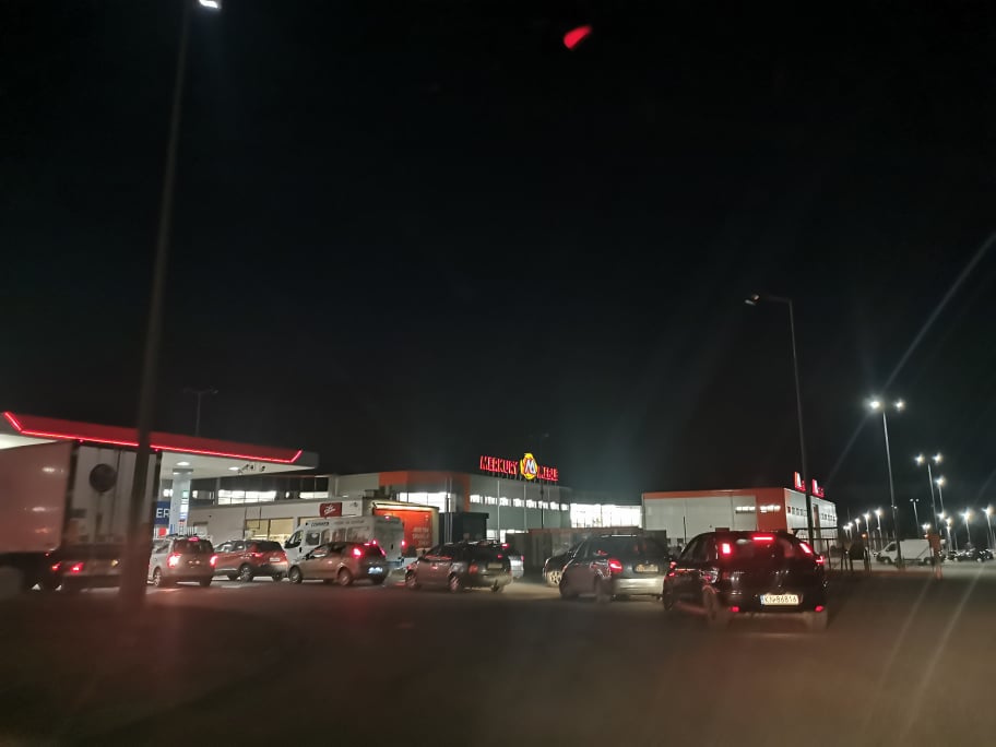 kolejki na stacjach benzynowych, powiat nowosądecki