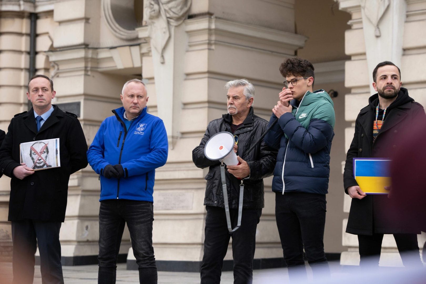 sądecki łańcuch solidarności z Ukrainą