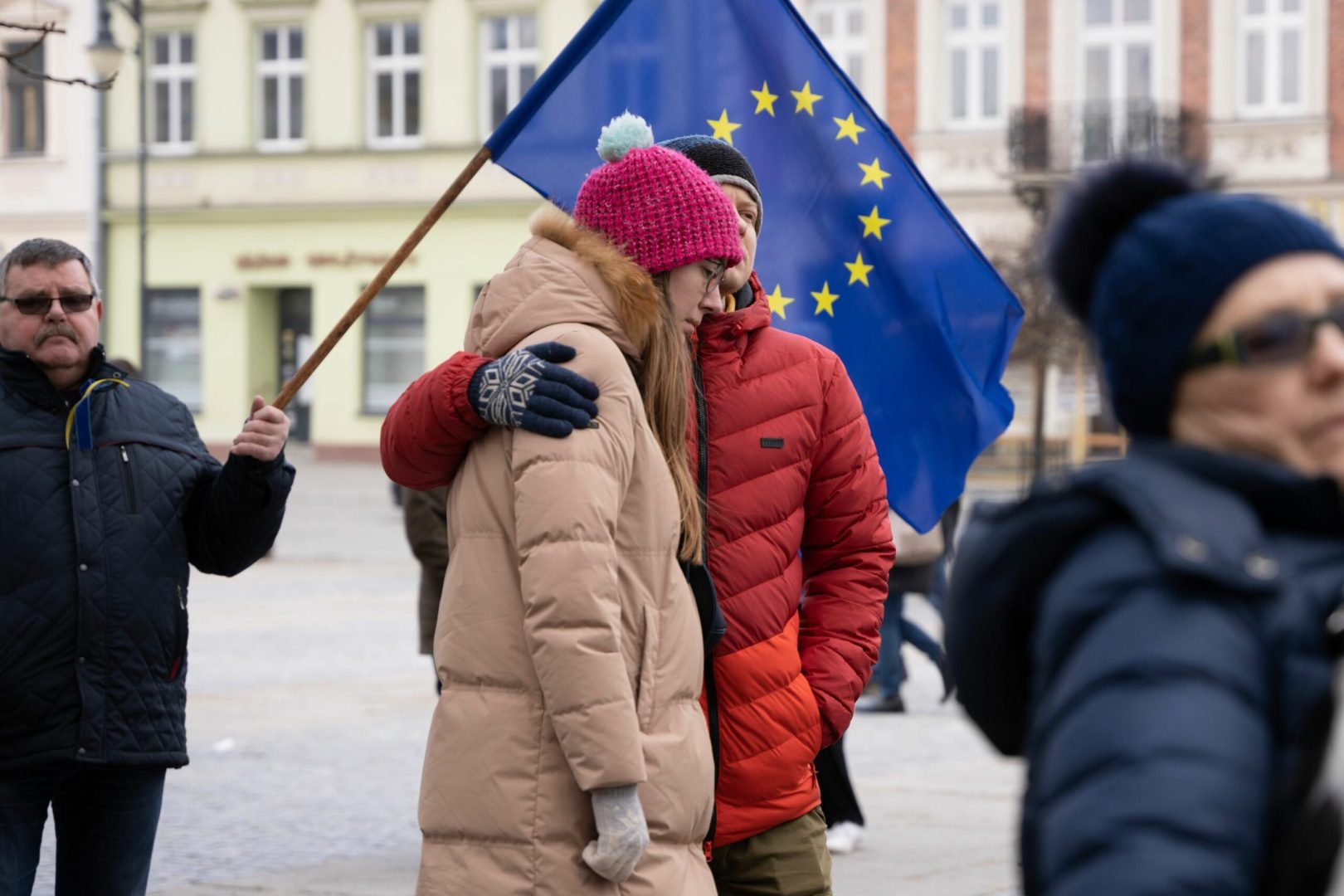 sądecki łańcuch solidarności z Ukrainą