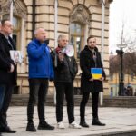 sądecki łańcuch solidarności z Ukrainą