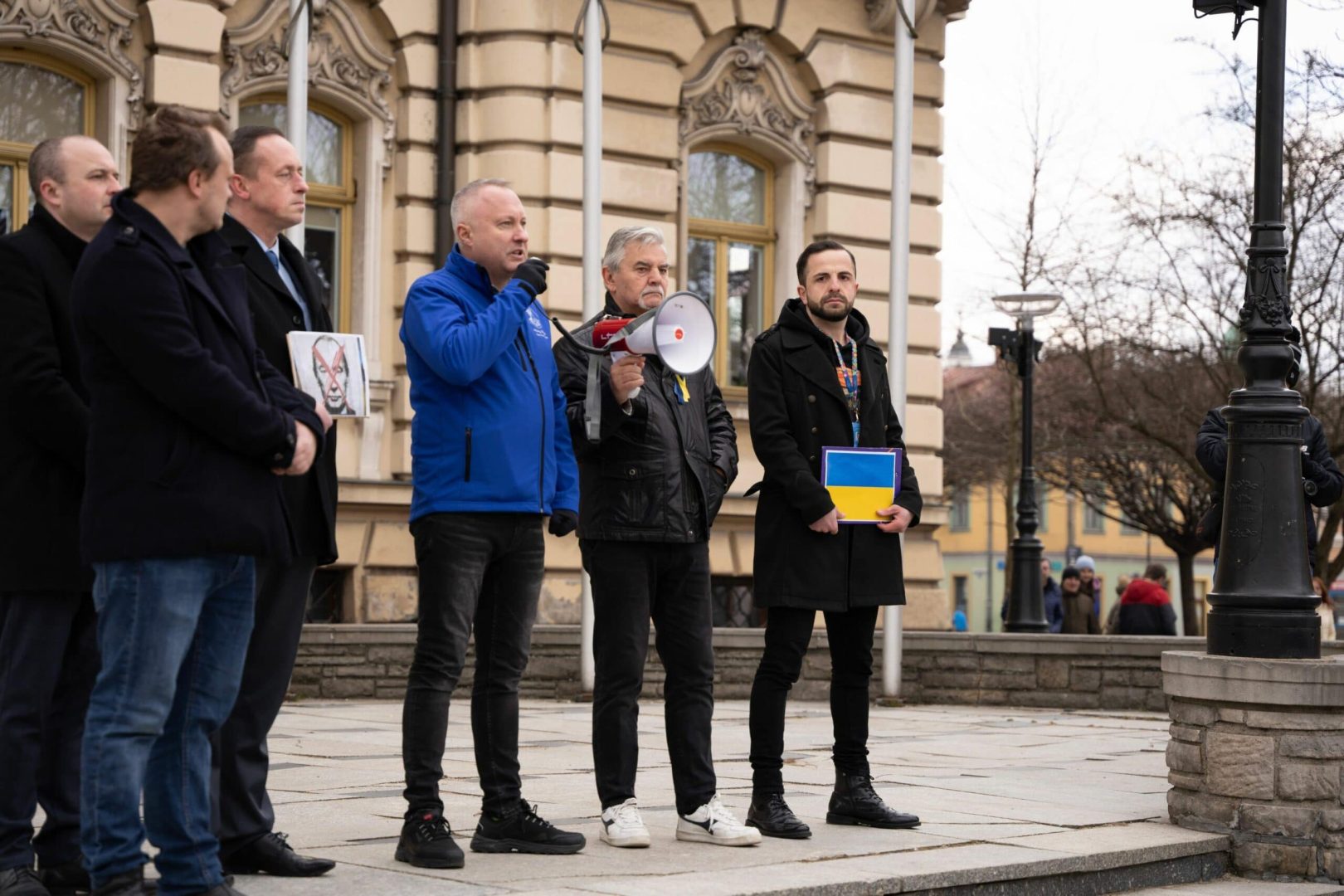 sądecki łańcuch solidarności z Ukrainą