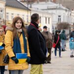 sądecki łańcuch solidarności z Ukrainą