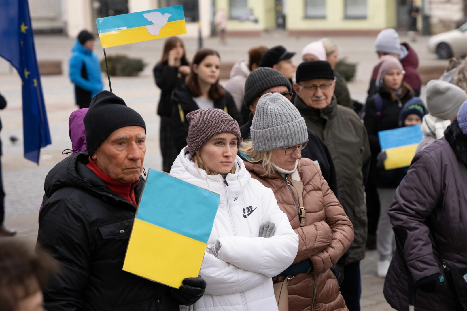 sądecki łańcuch solidarności z Ukrainą
