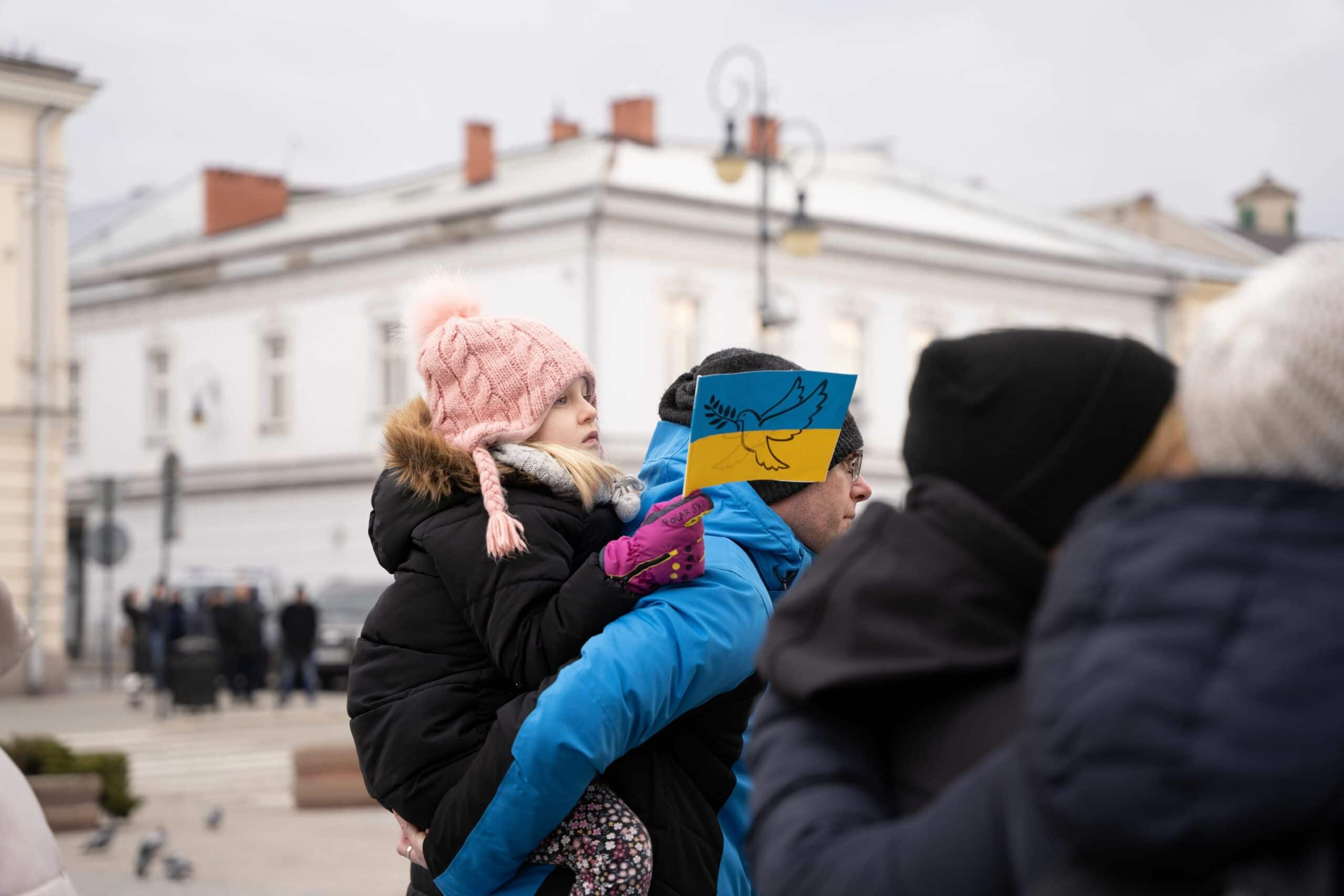 sądecki łańcuch solidarności z Ukrainą
