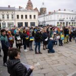 sądecki łańcuch solidarności z Ukrainą