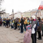 sądecki łańcuch solidarności z Ukrainą