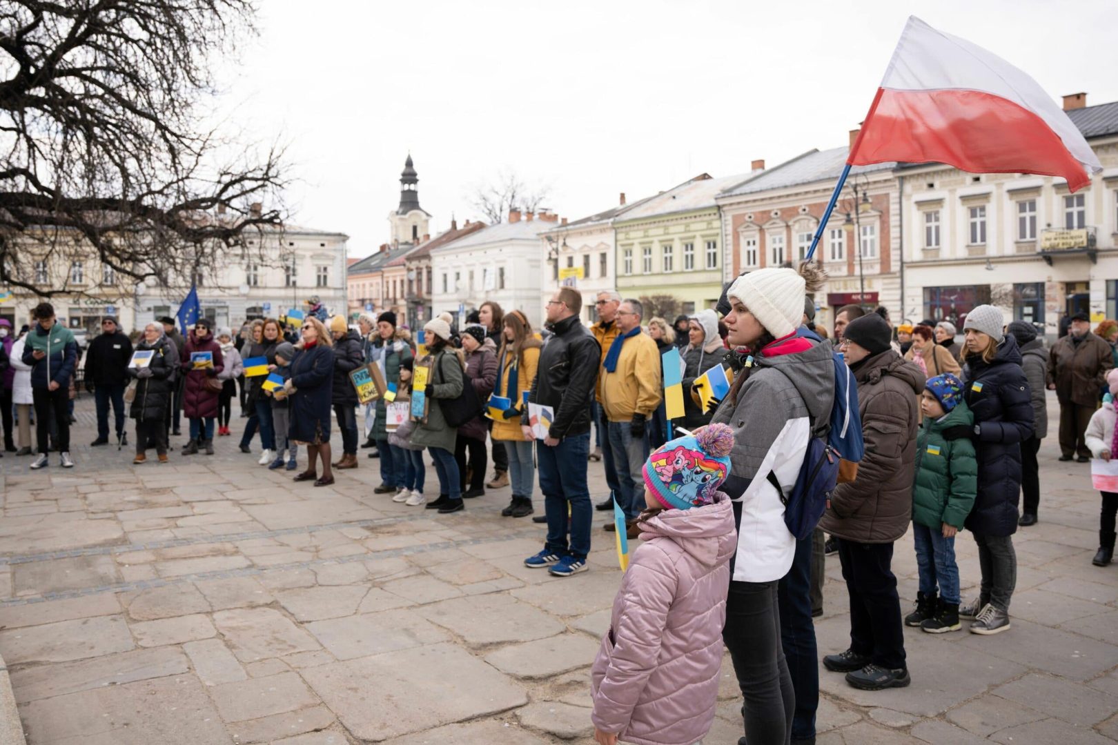 sądecki łańcuch solidarności z Ukrainą