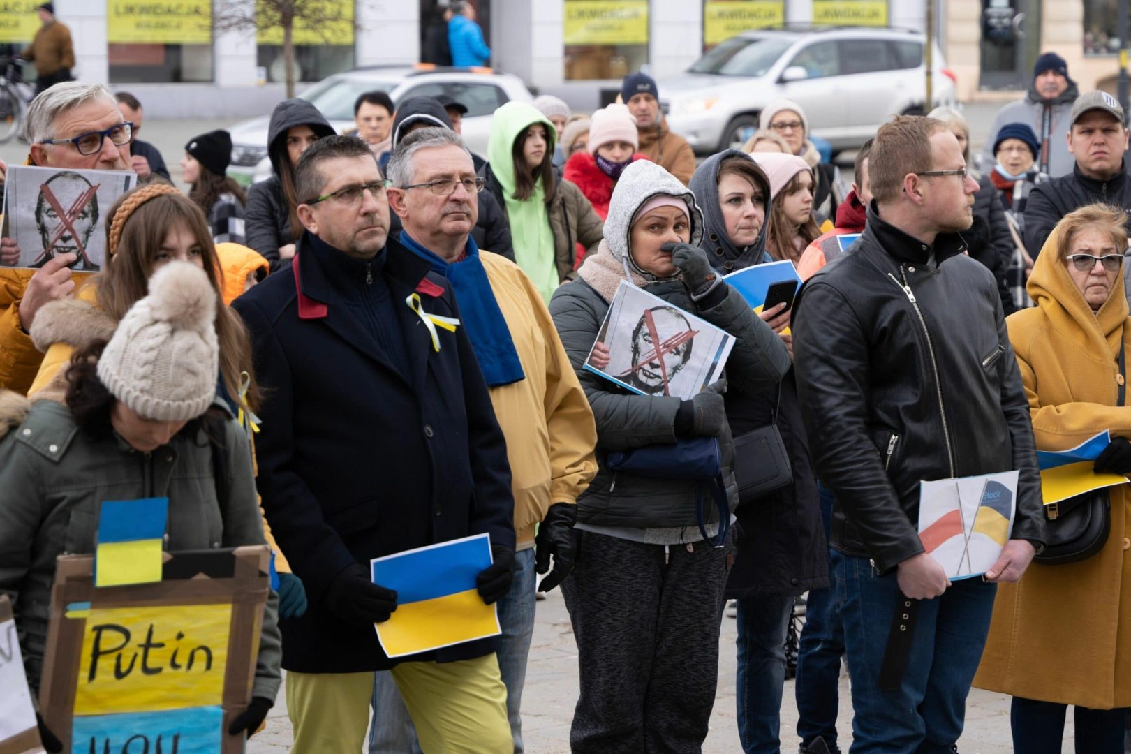 sądecki łańcuch solidarności z Ukrainą