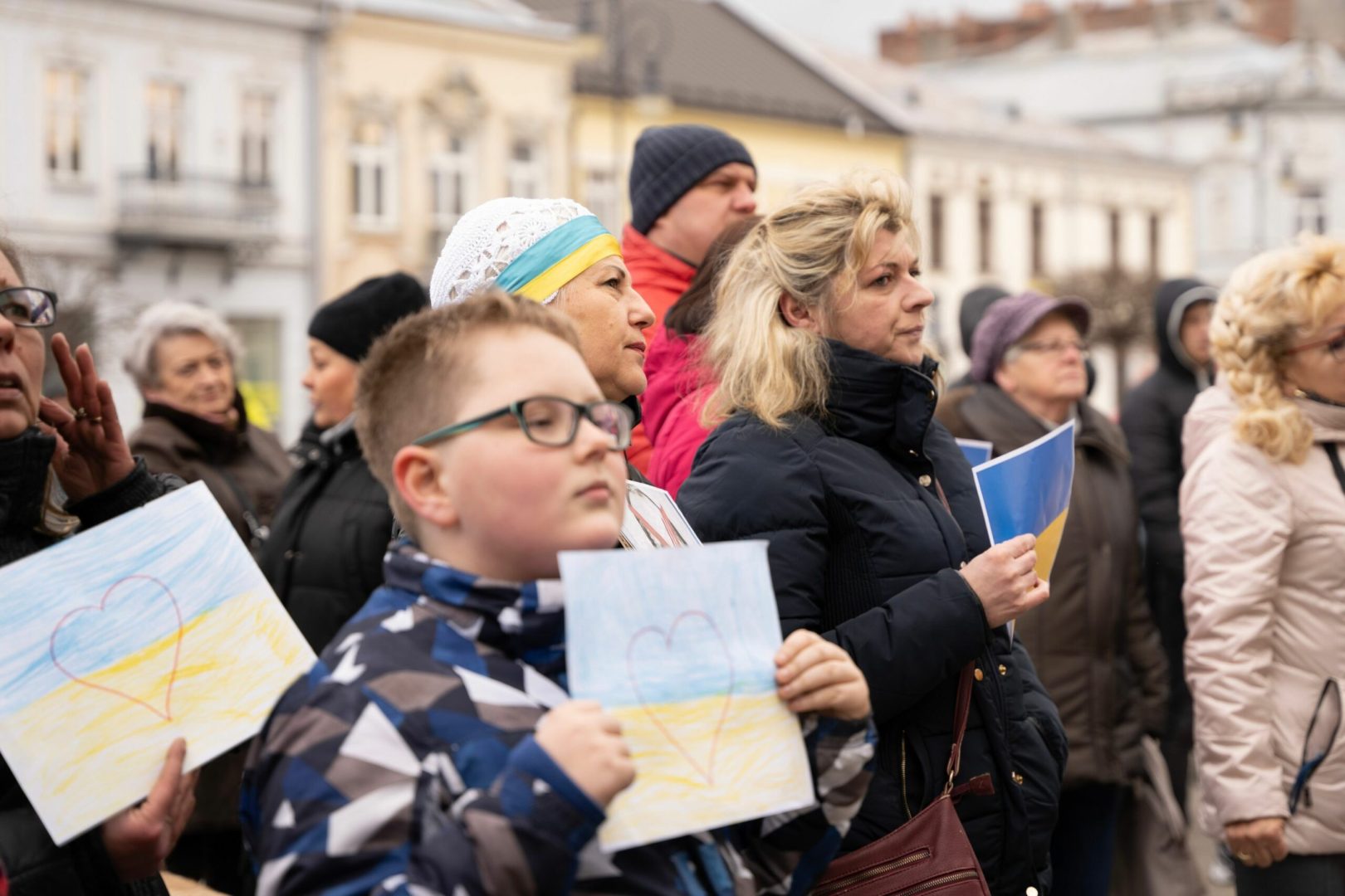 sądecki łańcuch solidarności z Ukrainą