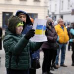 sądecki łańcuch solidarności z Ukrainą