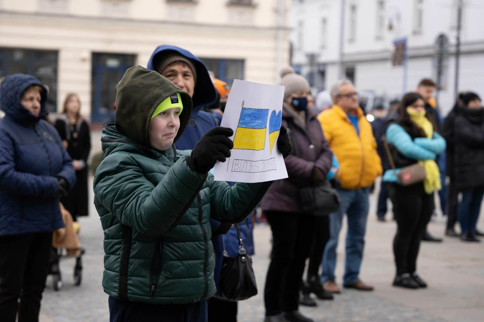 sądecki łańcuch solidarności z Ukrainą