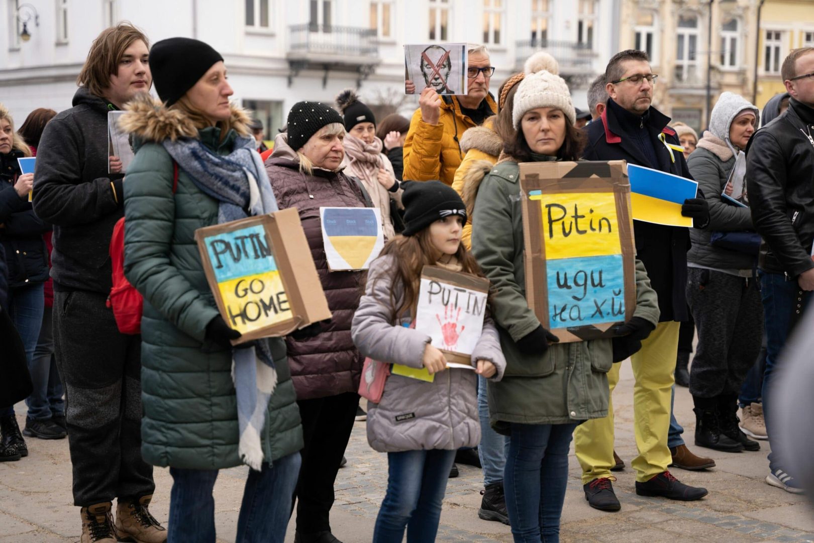 sądecki łańcuch solidarności z Ukrainą