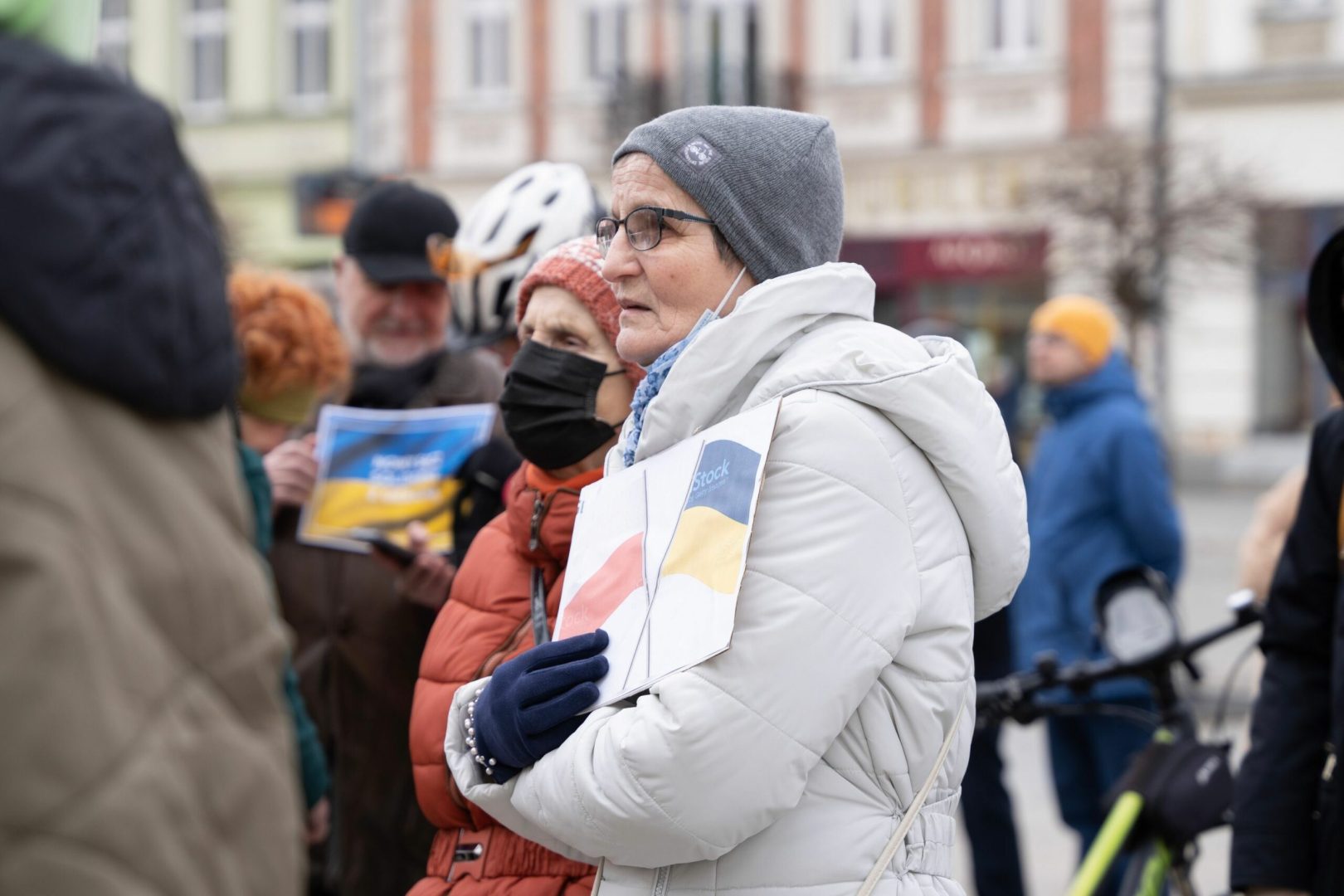 sądecki łańcuch solidarności z Ukrainą