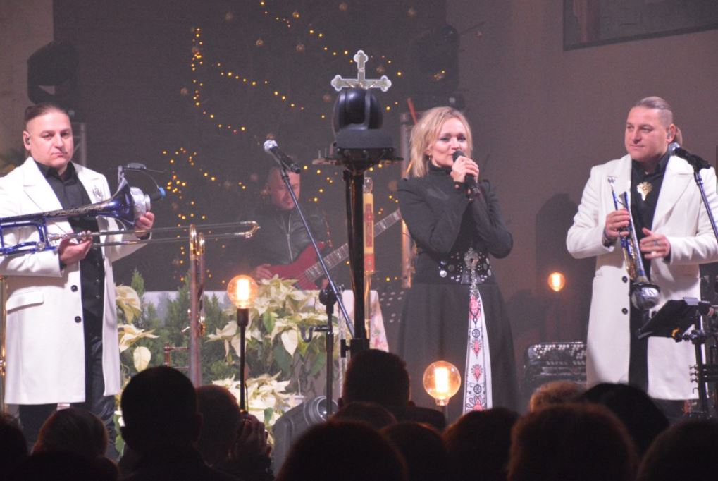 Koncert kapeli braci Golec w Świniarsku