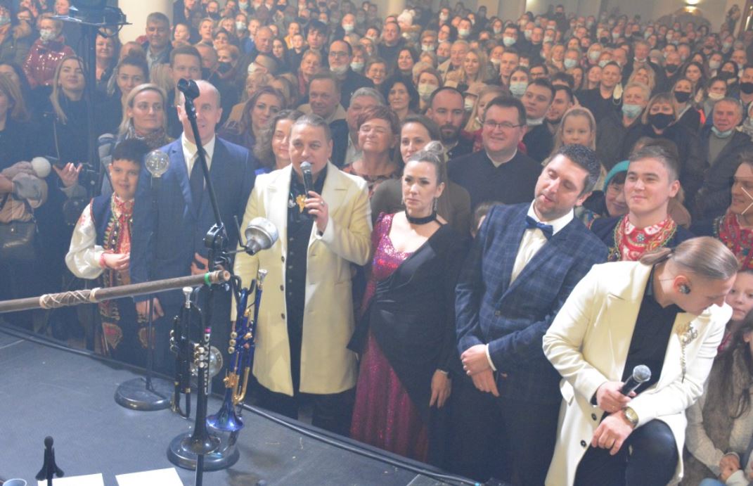 Koncert kapeli braci Golec w Świniarsku