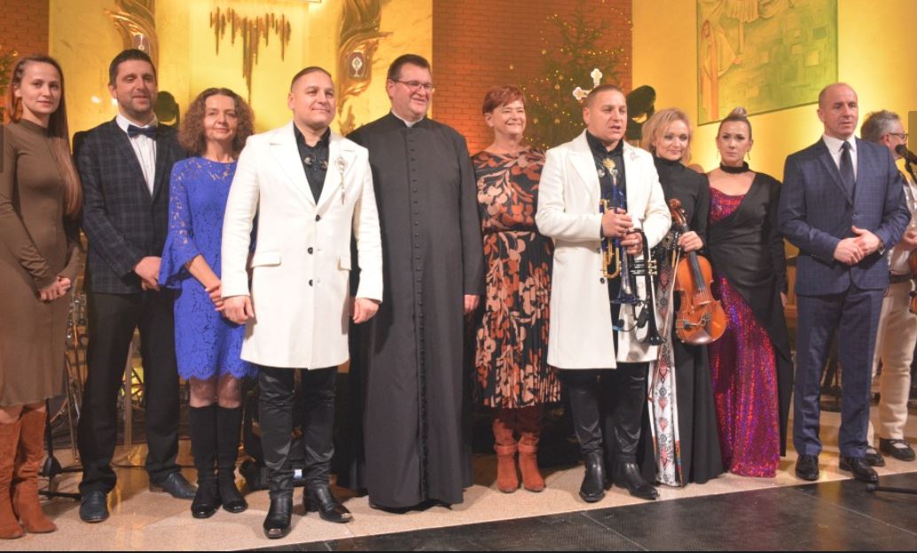 Koncert kapeli braci Golec w Świniarsku