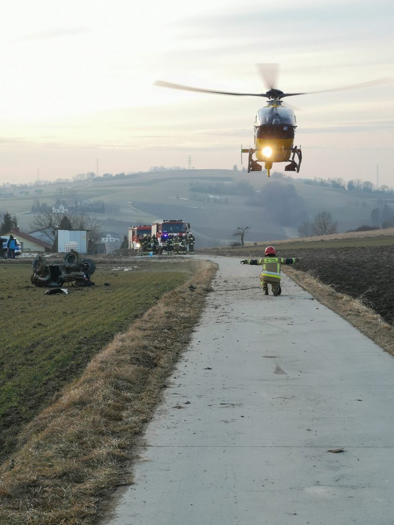 wypadek quada Korzenna