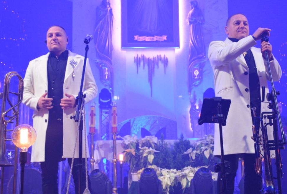 Koncert kapeli braci Golec w Świniarsku