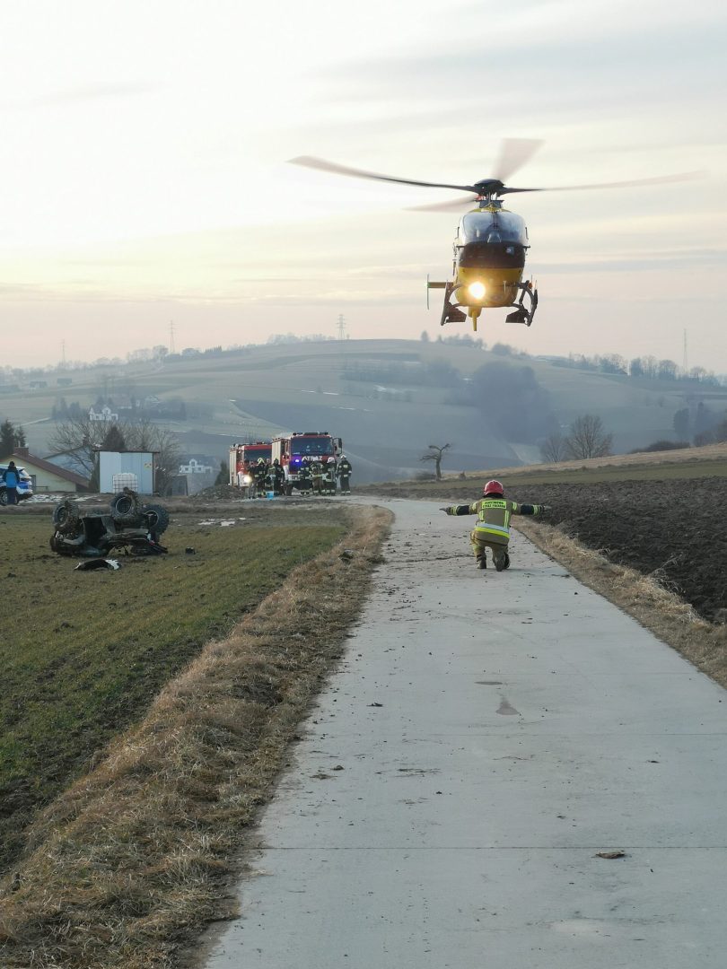 wypadek quada Korzenna