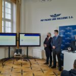 konferencja prasowa PKP PLK i ministra infrastruktury A. Adamczyka