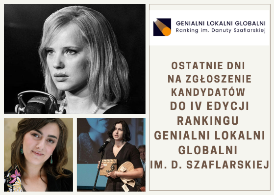 Ostatnie dni na zgłoszenie kandydatów do Rankingu GLG!