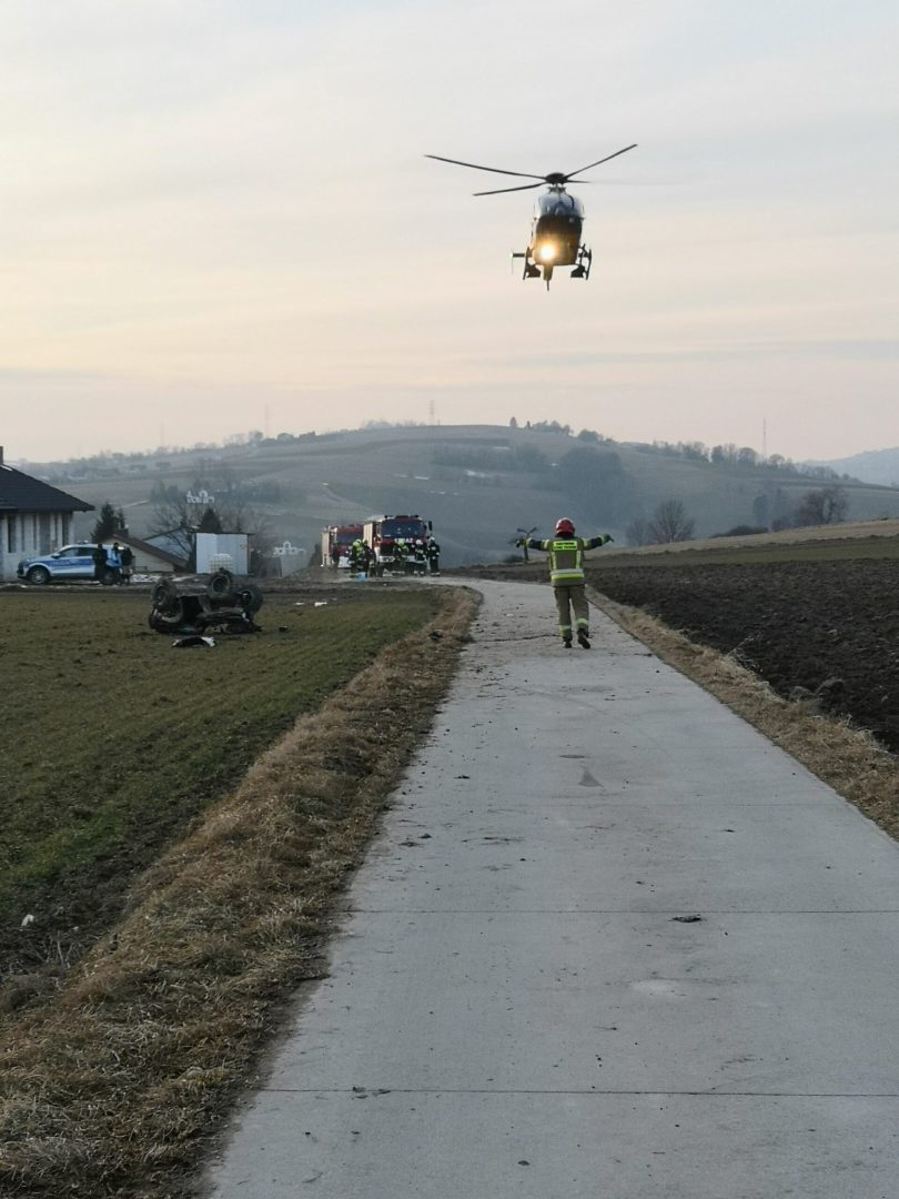 wypadek quada Korzenna