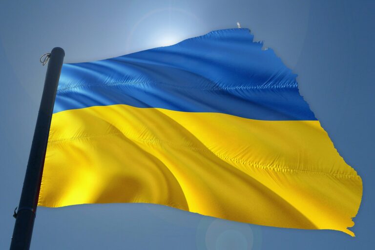 Nowy Sącz. Łańcuch Solidarności z Ukrainą. Manifest wsparcia ponad podziałami