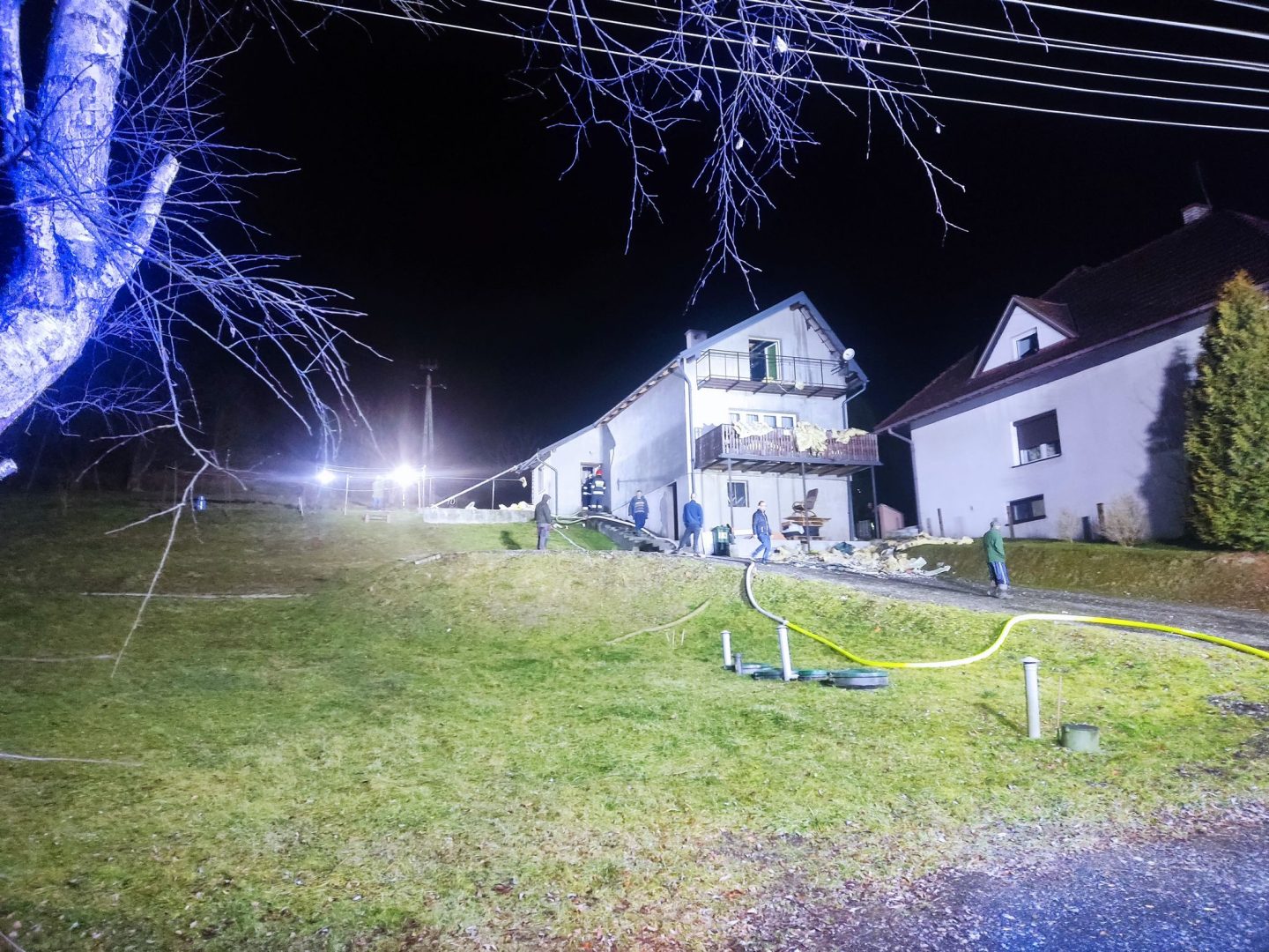 pożar Marcinkowice