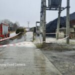 Dąbrowa - pożar skrzynki rozdzielczej
