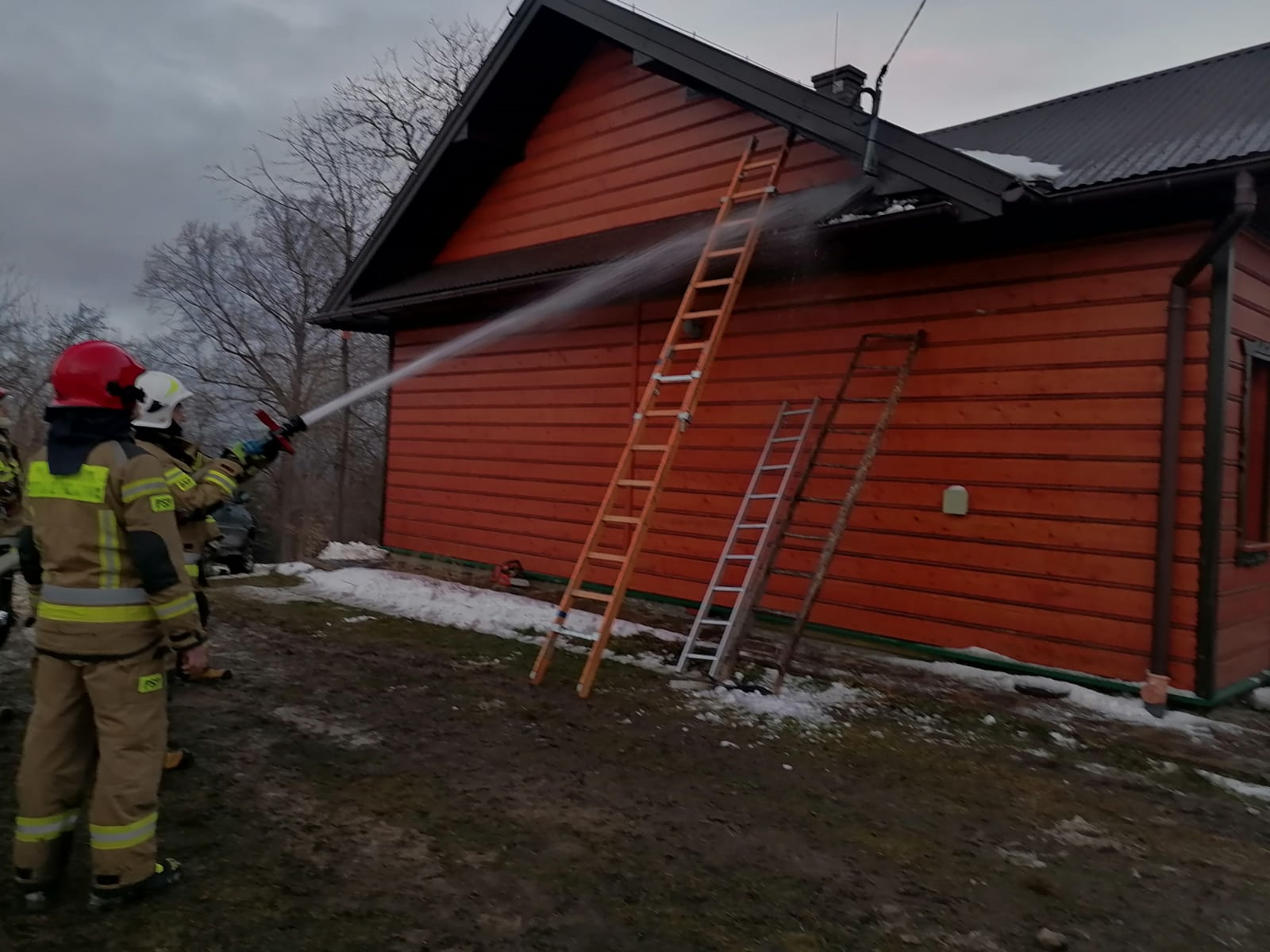 Pożar w Stańkowej