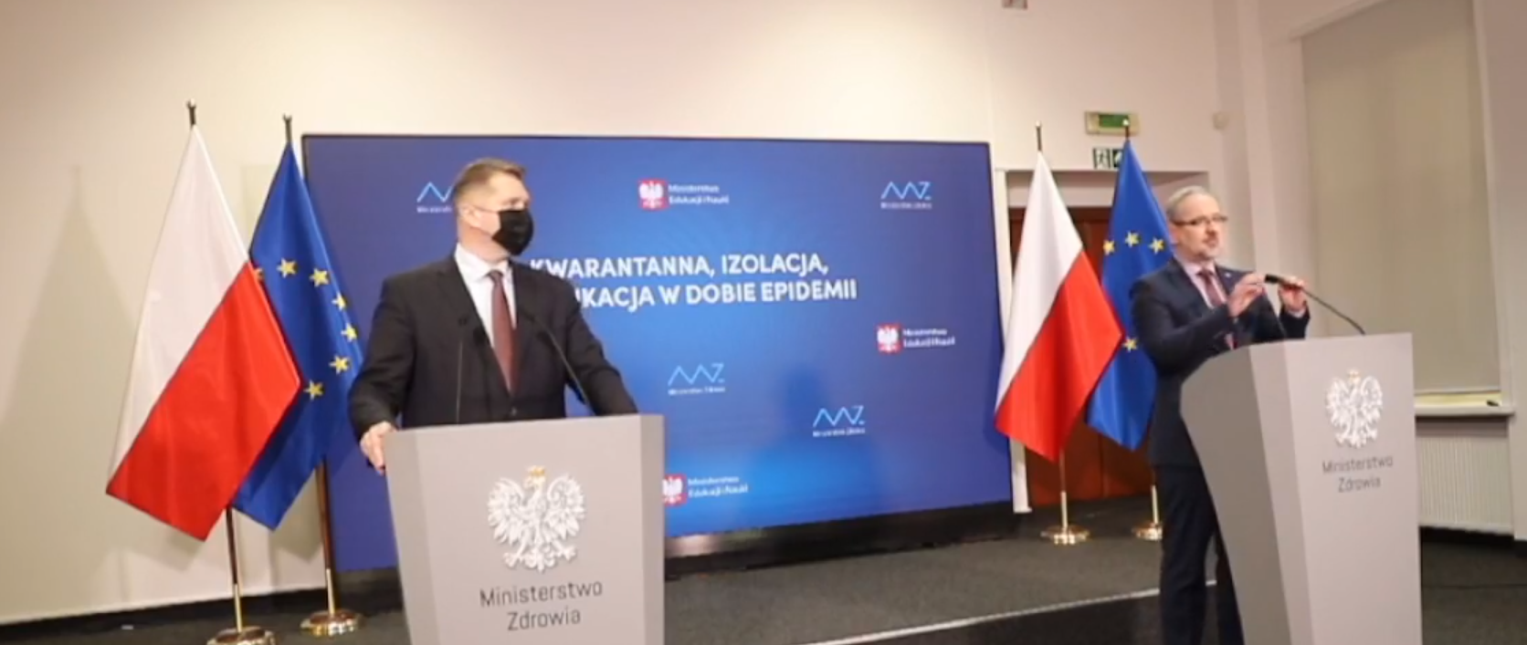 Ministrowie na konferencji