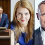 Elżbieta Zielińska, Józef Leśniak, członek RPP, Wiesław Janczyk