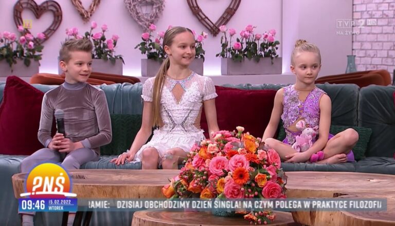 Tańczące rodzeństwo ze Starego Sącza w „Pytaniu na śniadanie”