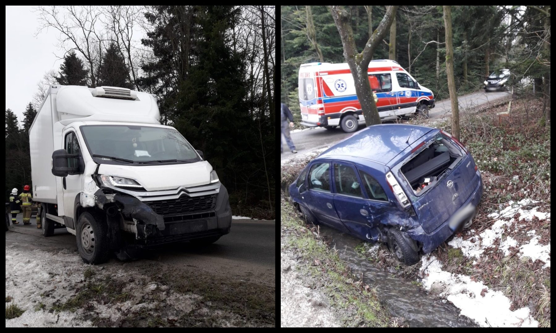 Długołęka Świerkla zderzenie